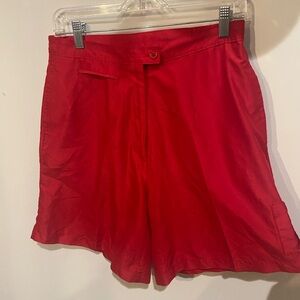 Allyson Whitmore Vibrant Red Women's Bermudas